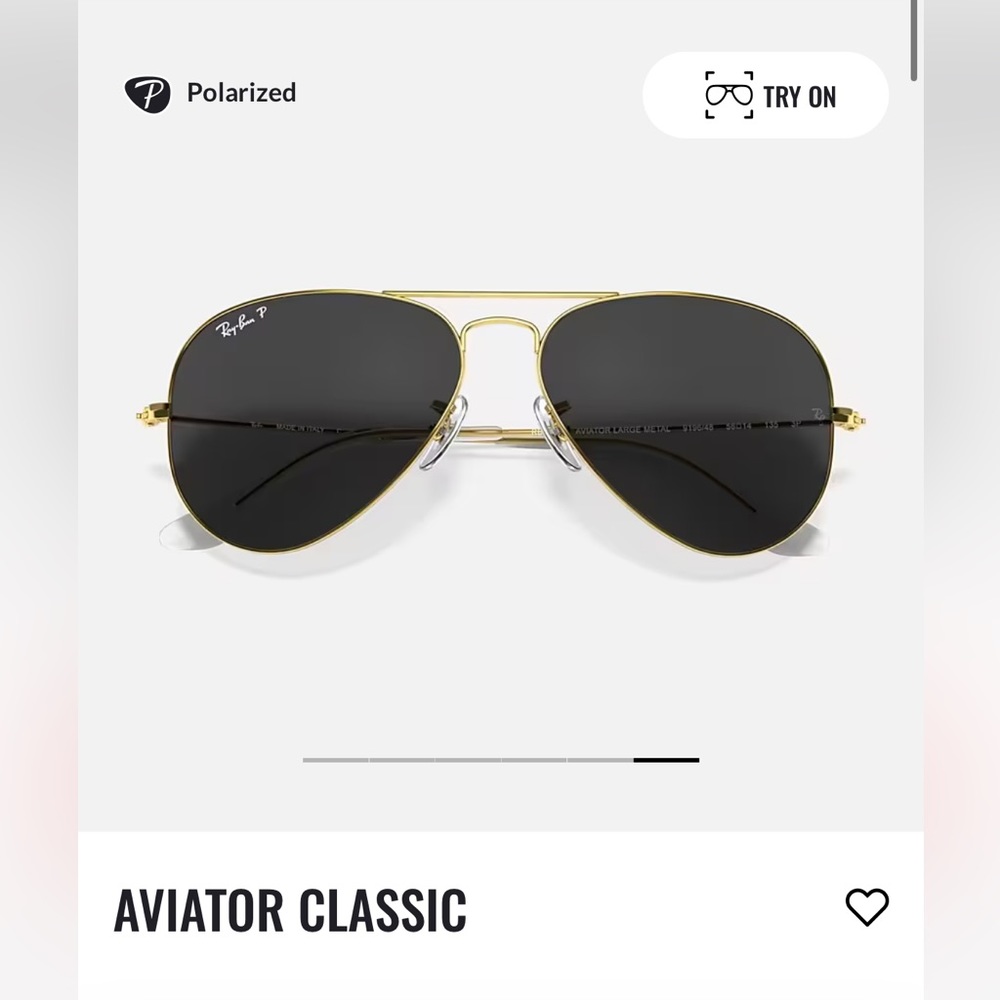 Ray ban 3025 aviator sunglasses! (Case included)